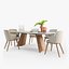 Sillón Calligaris Foyer mesa Icaro set01