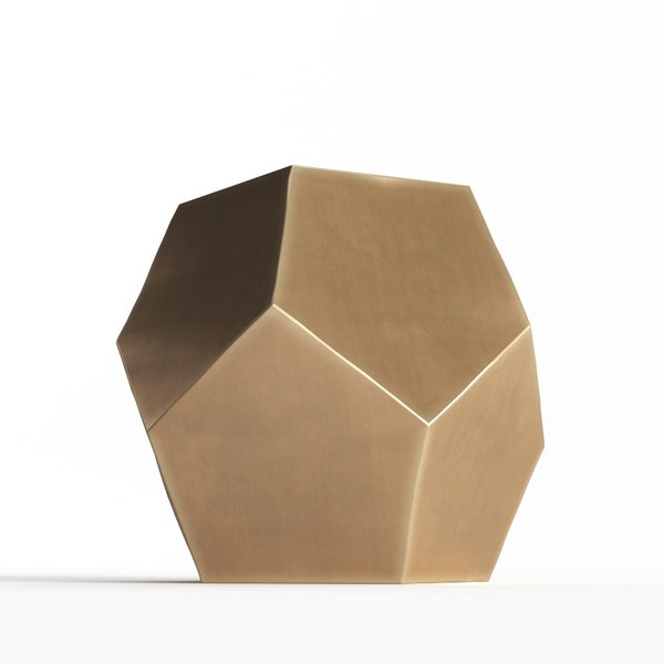 West elm gem cut side shop table