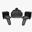 htc vive pre set 3d obj