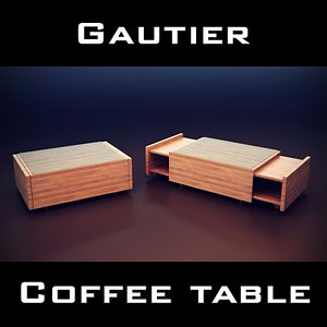 max gautier manhattan coffee table