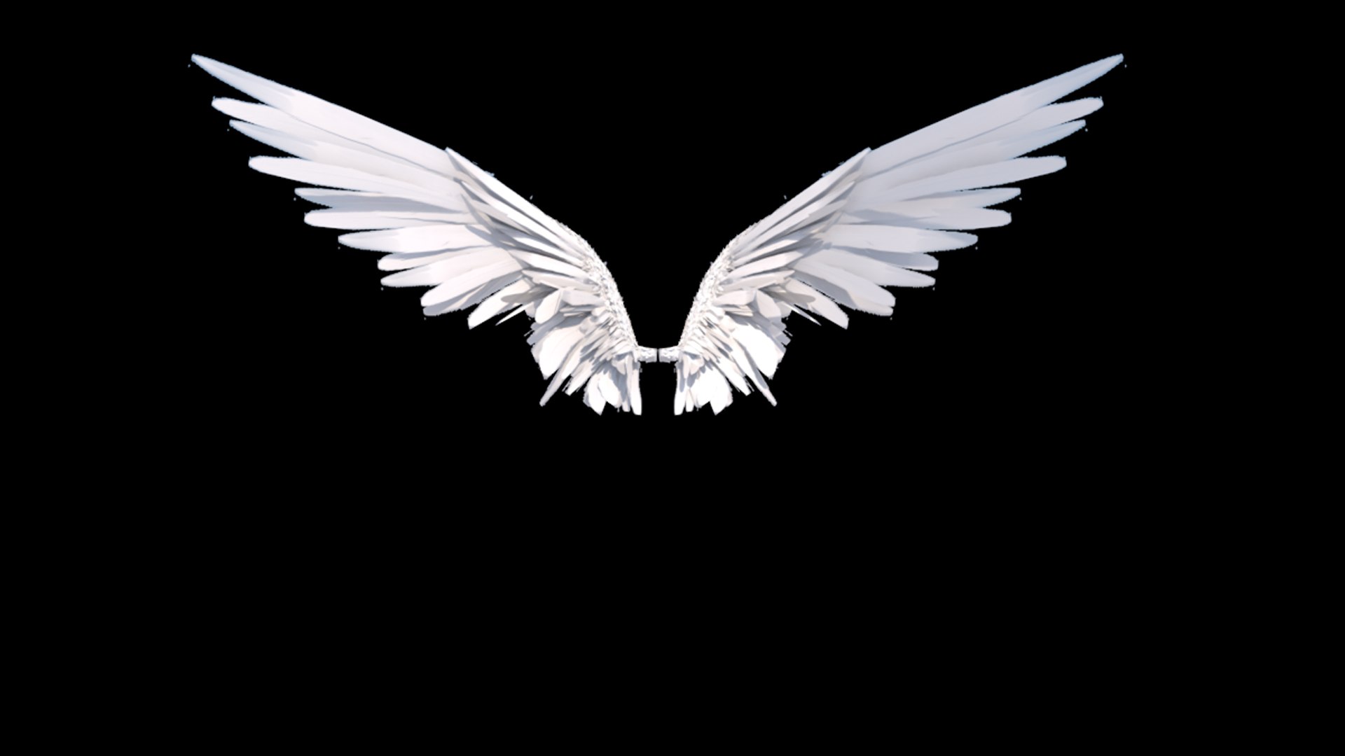 Wings Angel Rigged 3D Model - TurboSquid 1186195