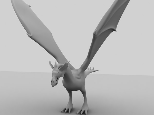 free dragon 3d model