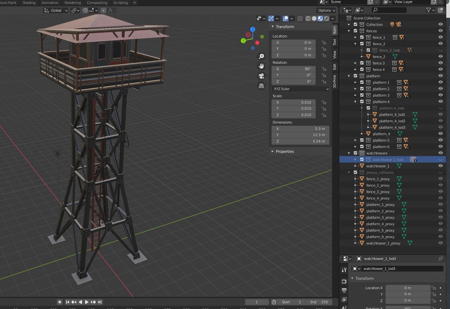 3D Game-Ready Watchtower set 1 model https://p.turbosquid.com/ts-thumb/lx/1UrC2J/wO/26/jpg/1701894694/1920x1080/fit_q87/b4a6ab882c64b11aab4b7e3cc70c8b9b7847c997/26.jpg