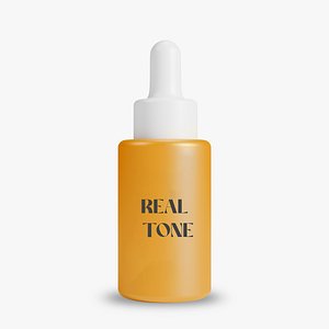 Bottle With Dropper- Ready to Render in Blender  FBX File