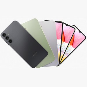 Samsung Galaxy A14 4G All Colors 3D model