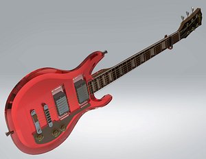 Dan Armstrong Electric Guitar Capo 3D model