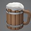 Ancient beer stein