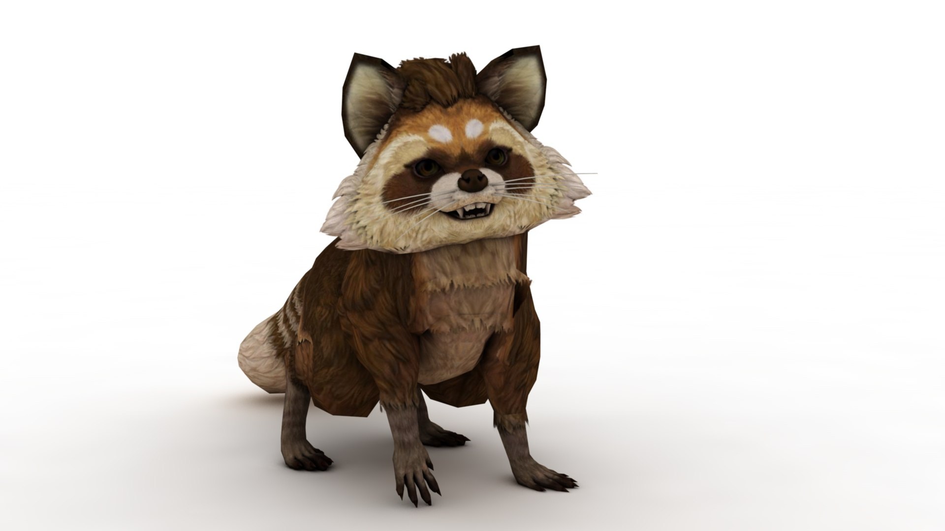 3D Raccoon Model - TurboSquid 2398251