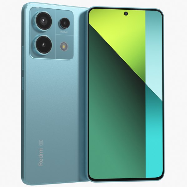 Xiaomi Redmi Note 13 Pro 5G Blue 3D model