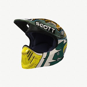 3D Motocross helmet Arai MX Pro Mike Lafferty model