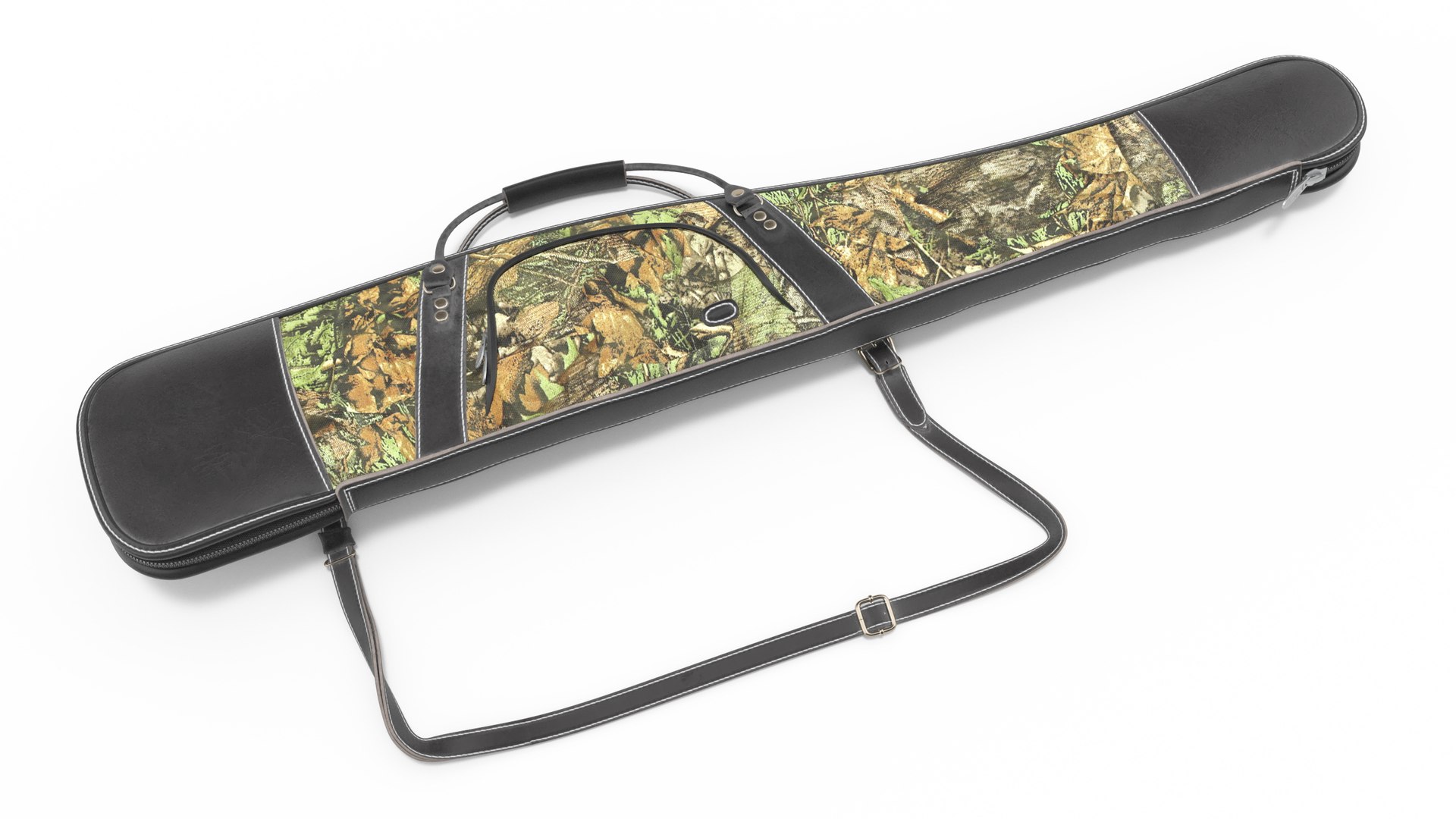Hunting Rifle Bag with Shoulder Strap 3D model preview