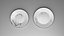 Marble Tableware Set with Cutlery