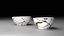 Marble Tableware Set with Cutlery