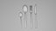 Marble Tableware Set with Cutlery