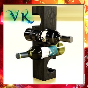 Wine rack 6 and 2 Wine Bottles