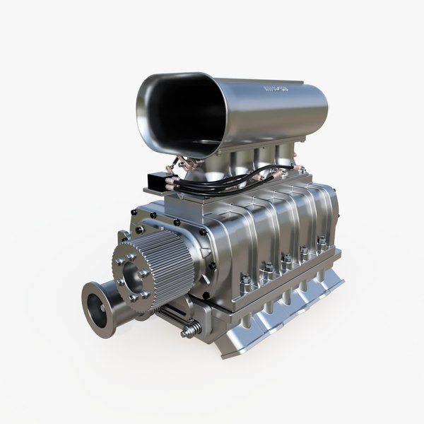 Turbocharger 3D Models for Download TurboSquid