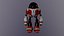 Globebooboosファクトリーロボット低ポリPBR