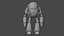 Globebooboosファクトリーロボット低ポリPBR