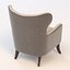 Simon Pebble Wingback Chair