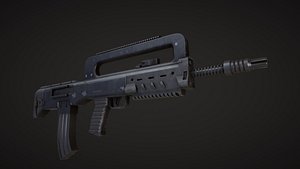 3d model of ready pbr