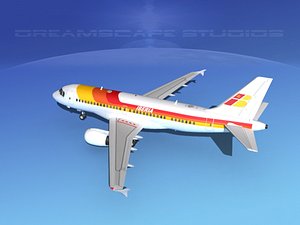 3d scale airbus a319