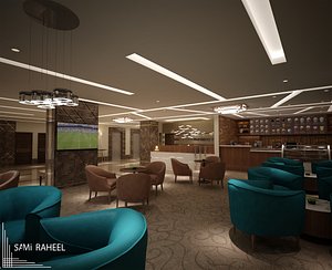 Lobby for Modern Hotel