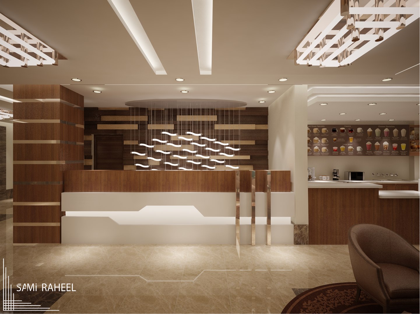 Interior lobby hotel 3D model - TurboSquid 1329799