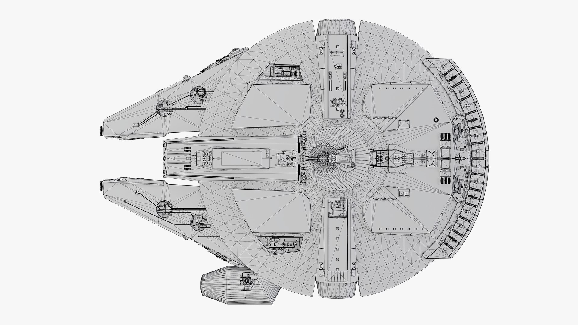 4D Build, Star Wars Millennium Falcon 3D Modele Kit Liban