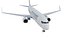 Colección de diseños de aviones de pasajeros Boeing 737-800