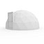 3D Geodesic Dome Glamping Tent 01