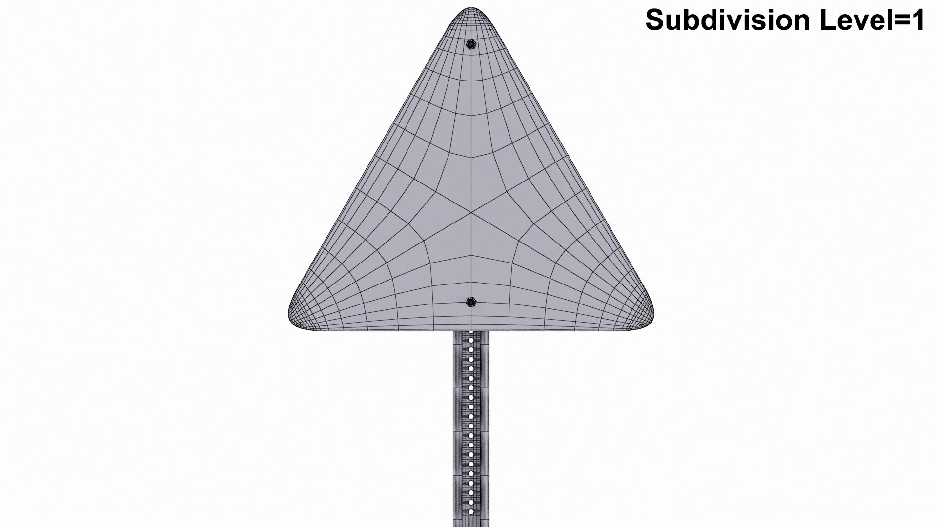 3D Model Traffic Sign 13 - TurboSquid 2064523