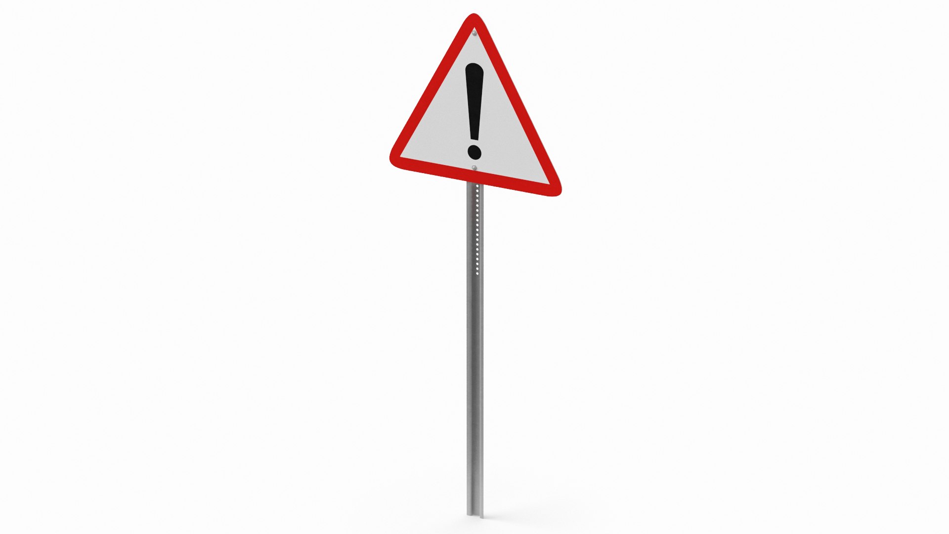 3D Model Traffic Sign 13 - TurboSquid 2064523