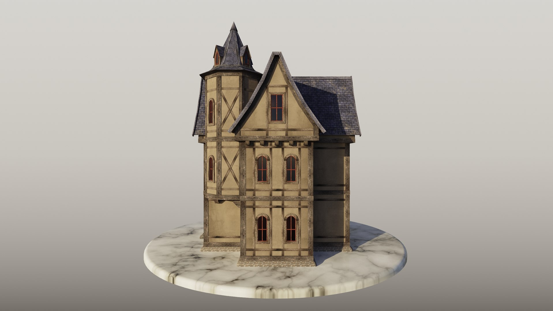 Medieval inn 3D - TurboSquid 1269977