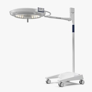 Berchtold Chromophare Modular Surgical Light 3D Model