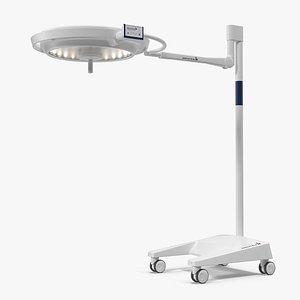 Berchtold Chromophare Modular Surgical Light 3D Model