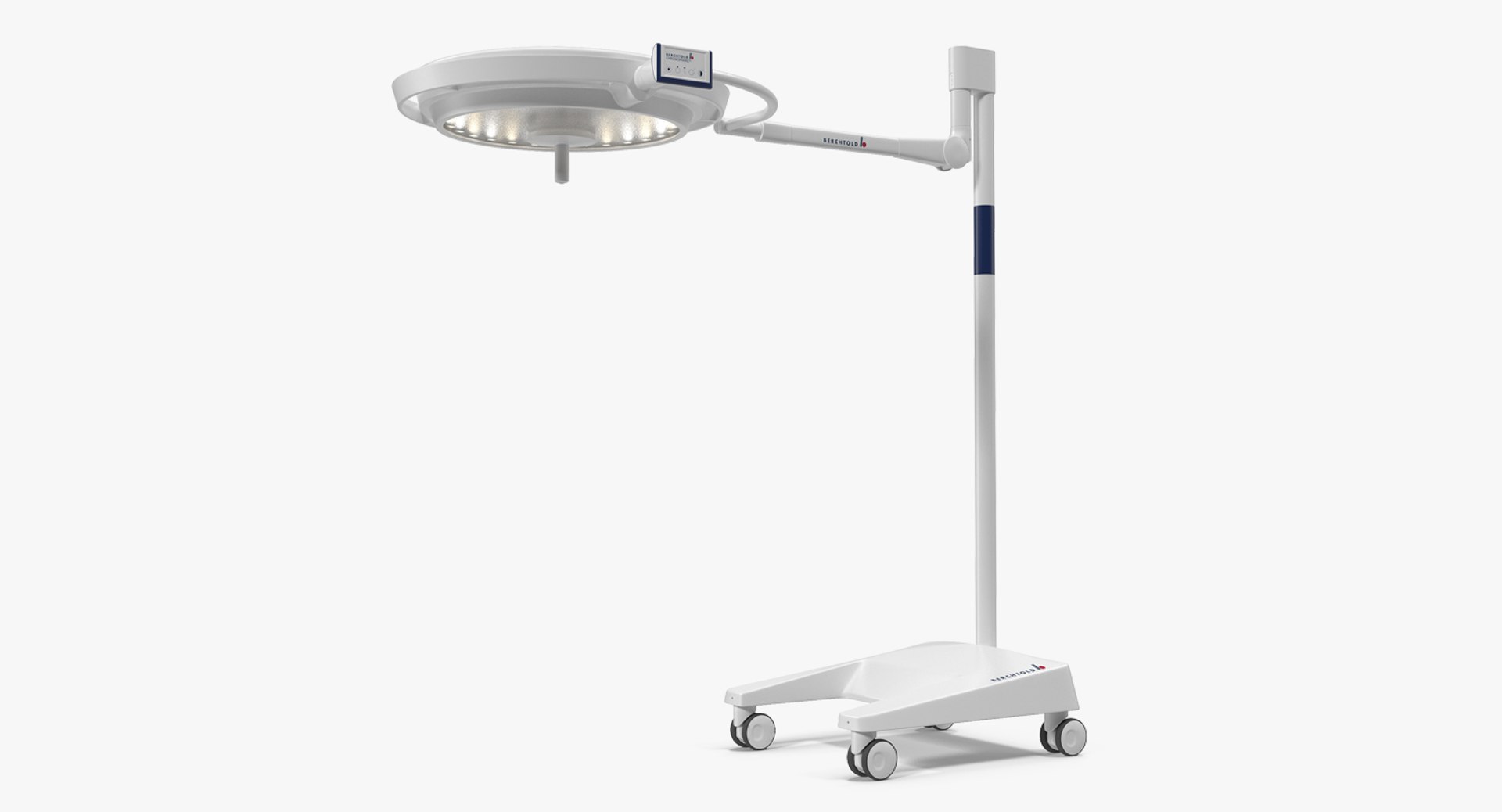 Berchtold Chromophare Modular Surgical Light 3D Model preview