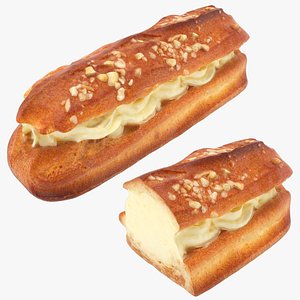3D Vanilla Eclair Collection