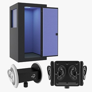 Acoustic Booth And Binaural Microphone