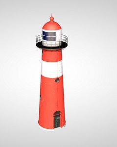 lighthouse light house building 3D model