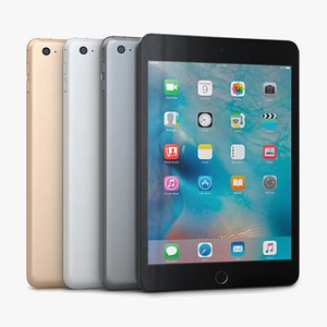 3d apple ipad mini 4