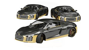 3D model audi-r8-2017-Corona
