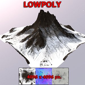 3d 3ds mountain terrain