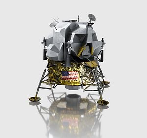 Apollo Landing ModuleLowpoly