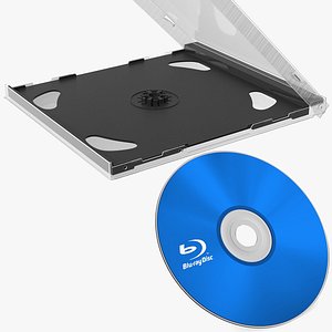Double Clear CD Jewel Case and Blu Ray Disc Collection