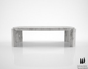 3d brabbu tacca center table