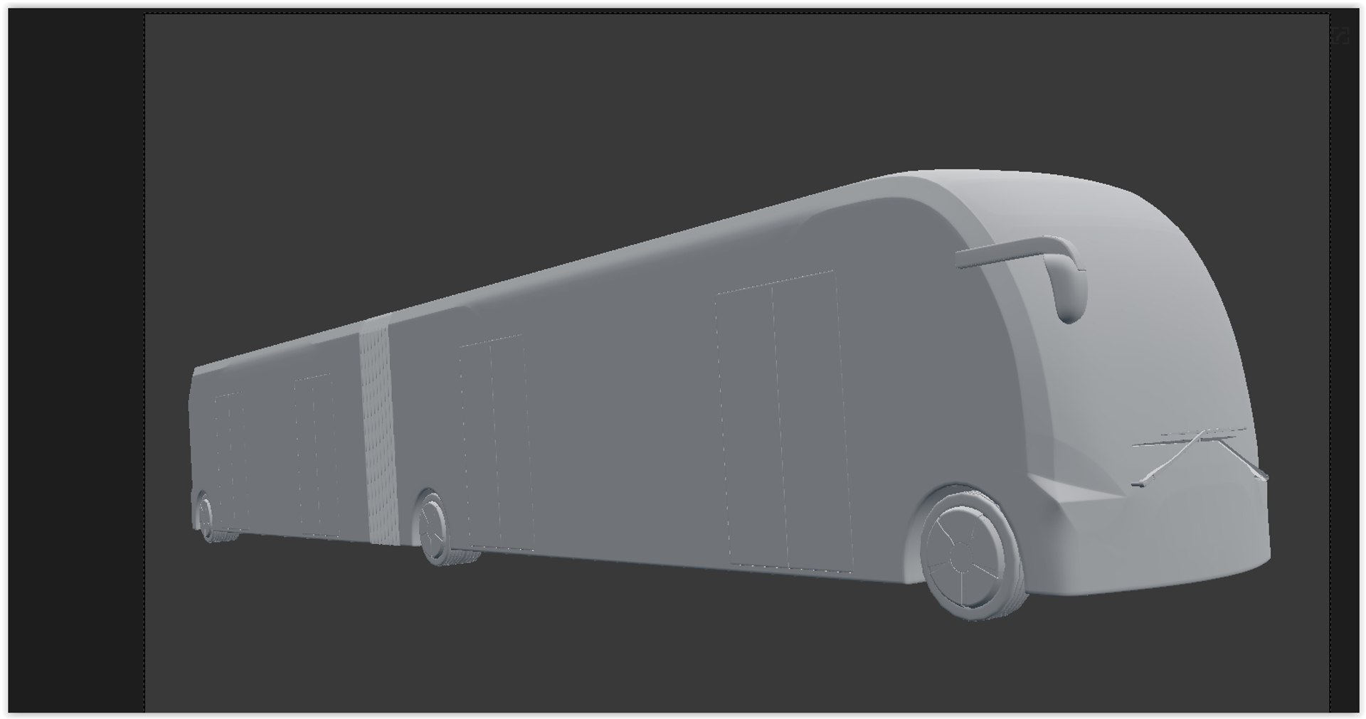 3D Model Articulated City Bus Minibus - TurboSquid 1419171