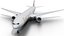 Emirates Boeing 777-300 Animated Realistic Jet
