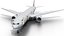 Emirates Boeing 777-300 Animated Realistic Jet