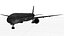 Emirates Boeing 777-300 Animated Realistic Jet