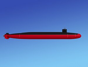 Ohio Class Guided Missile Submarine SSGN